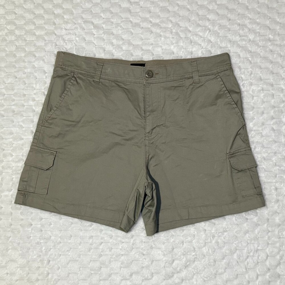 Lee Women’s Cargo Shorts - Tan - Size 14